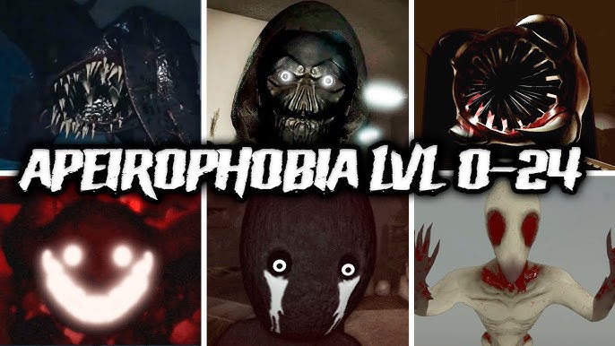 ROBLOX APEIROPHOBIA ALL JUMPSCARES 