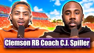 C.J. Spiller on coaching the RBs at Clemson & being in the CFB Hall of Fame
