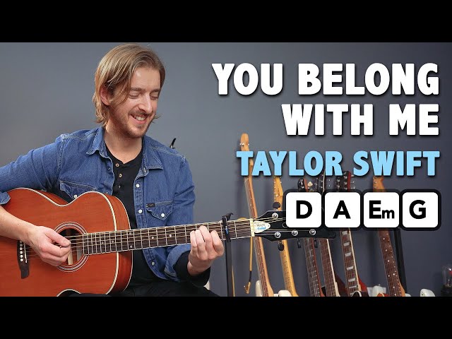 Watch How To Play You Belong With Me By Taylor Swift - Guitar Tabs &  Chords