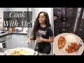 COOK WITH ME! | Honey Glazed Chicken Breast, Sweet Potatoes, & White Rice!