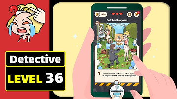 Brain Find Detective Level 36 Botched Proposal Walkthrough