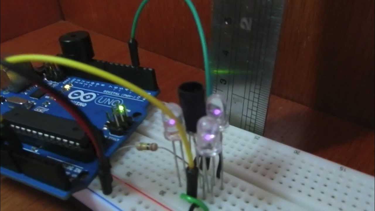Simple IR proximity sensor with Arduino - YouTube