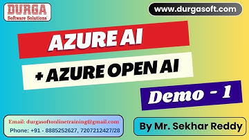 AZURE AI + AZURE OPEN AI tutorials || Demo - 1 || by Mr. Sekhar Reddy On 28-05-2025 @8AM IST