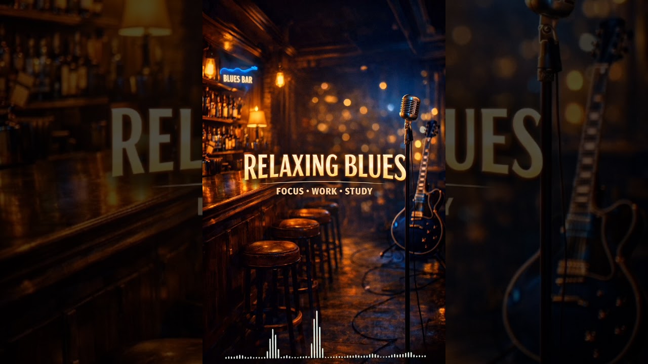 Расслабляющий блюз для учебы, работы, сна 