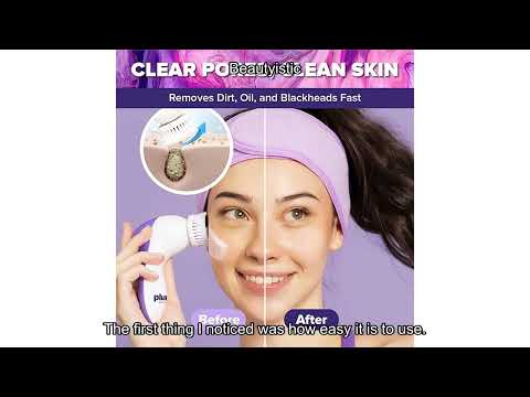 Face Scrubber Electric Facial Cleansing Brush Review: Deep Clean & Radiant Skin by