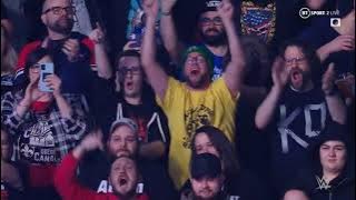 Sami Zayn brings back his Worlds Apart theme song 'What a pop' WWE Smackdown 2/17/2023