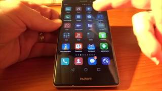 Demo of the Huawei Mate S software screenshot 1