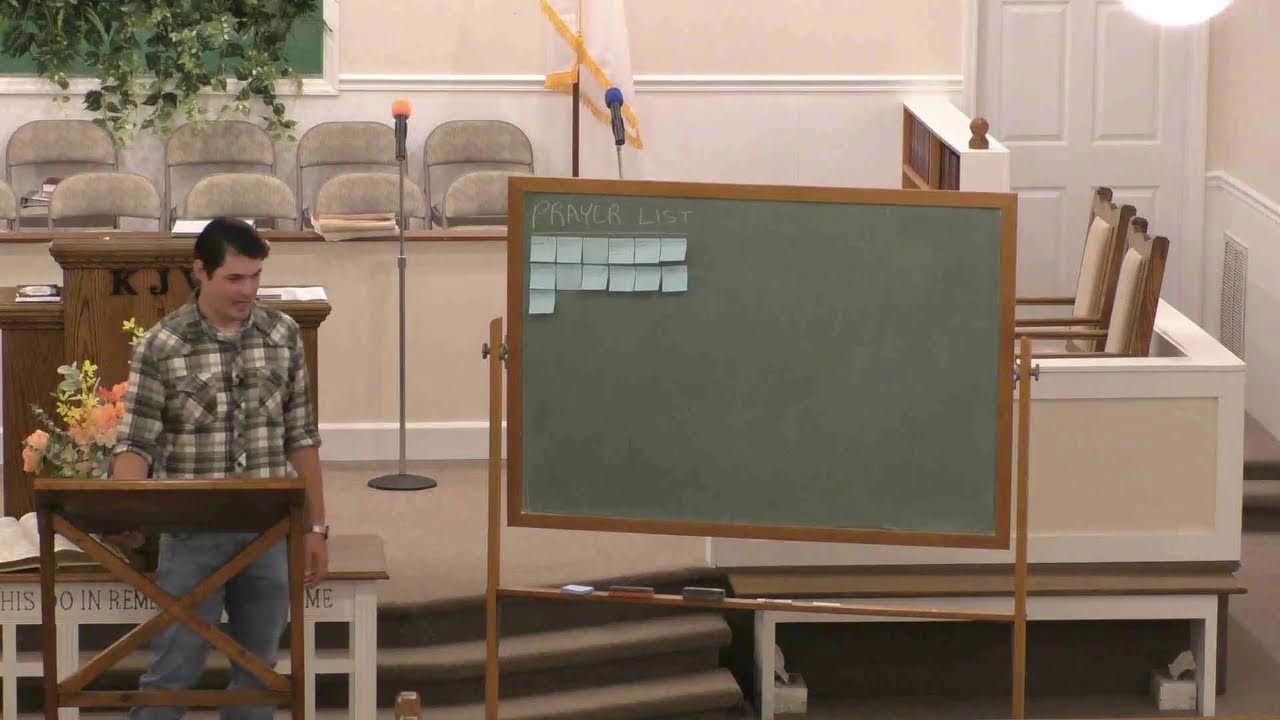 Sept.14 2025 Sunday school Brandon Nichols.