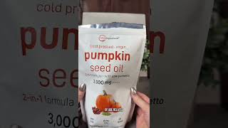 Micro Ingredients Cold Pressed Pumpkin Seed soft Gels have so many benefits! I can’t recommend these