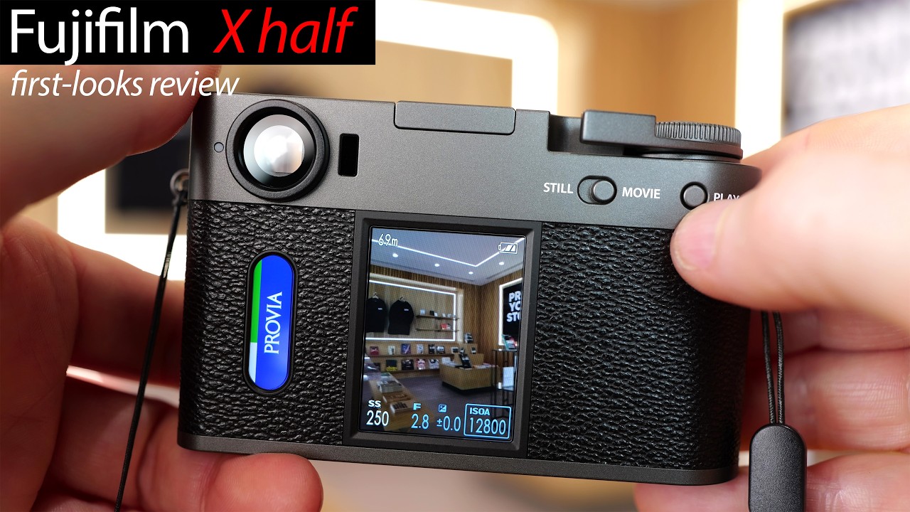 Fujifilm X half REVIEW : first looks!