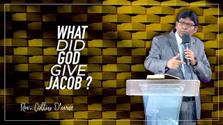What Did God Give Jacob ? | Rev. Collin D’cruz