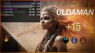 Destruction Warlock | Uldaman Legacy of Tyr +15 | Fortified | Season 4