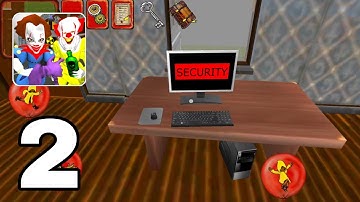 Clown Brothers Neighbor Escape 3D Gameplay Level 2