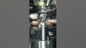 CNC thered catting is perfect machine operator training ffanuc the metal working machine#cnctraining