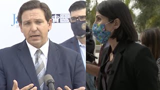 DeSantis has FIERY exchange with CNN reporter over COVID-19 vaccine