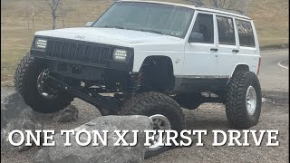 One ton Xj first drive, and parts talk