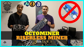 Octominer Review - 8x Riserless GPU Mining Rig Build - Build Crypto Miner in ~5 Minutes