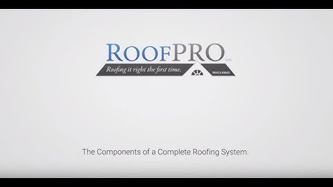The Components of a Complete Roofing System