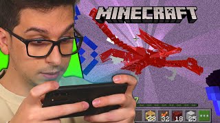 PROVO A FINIRE MINECRAFT DA CELLULARE - MINECRAFT ITA