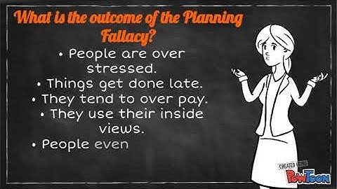 Planning Fallacy