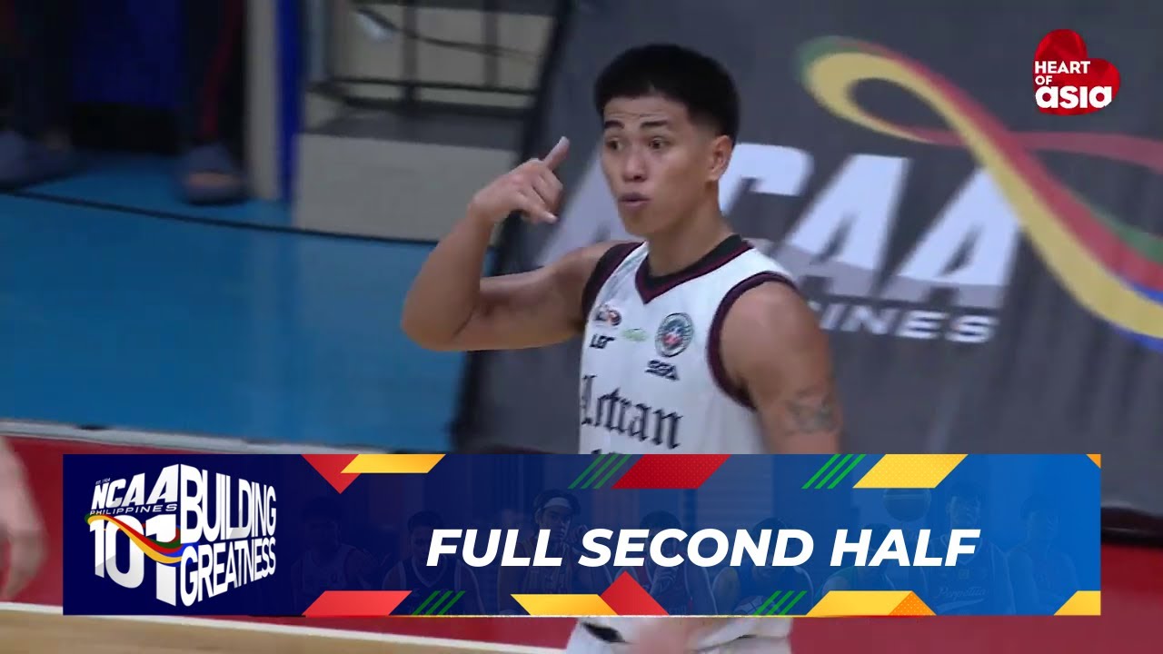 FULL SECOND HALF - Letran Knights vs Arellano Chiefs | NCAA Season 101 Quarterfinals