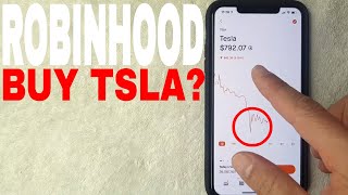 ✅  How To Buy Tesla TSLA Stock On Robinhood 🔴