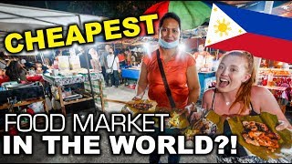 $5 CHALLENGE at Roxas Filipino Street Food Market, Davao Philippines