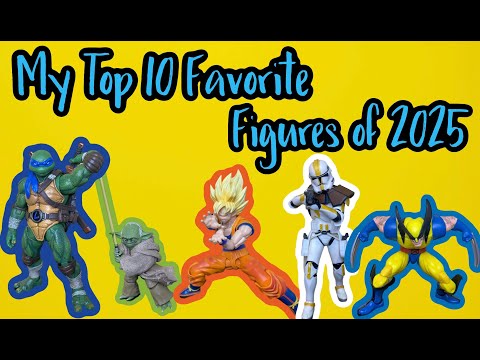 dd19's Top 10 Favorite Action Figures of 2025 #toys #actionfigures #tmnt #onepiece #demonslayer