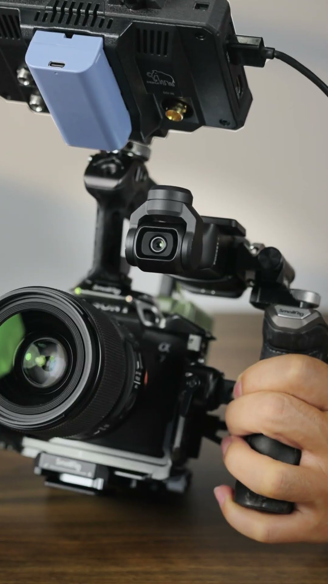 Camera Smog Pocket3 Kit DJI Pocket3 Sony Camera Dual Camera Shooting