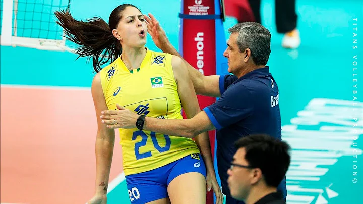 Ana Beatriz Silva Correa - Volleyball Highlights |...