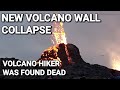 Volcano wall collapsed again update lost hiker was found dead at fimmvrurhals 040424