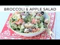 Broccoli + Apple Salad | Clean & Delicious