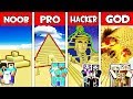 Minecraft - NOOB vs PRO vs HACKER vs GOD : FAMILY SAND BASE in Minecraft Animation