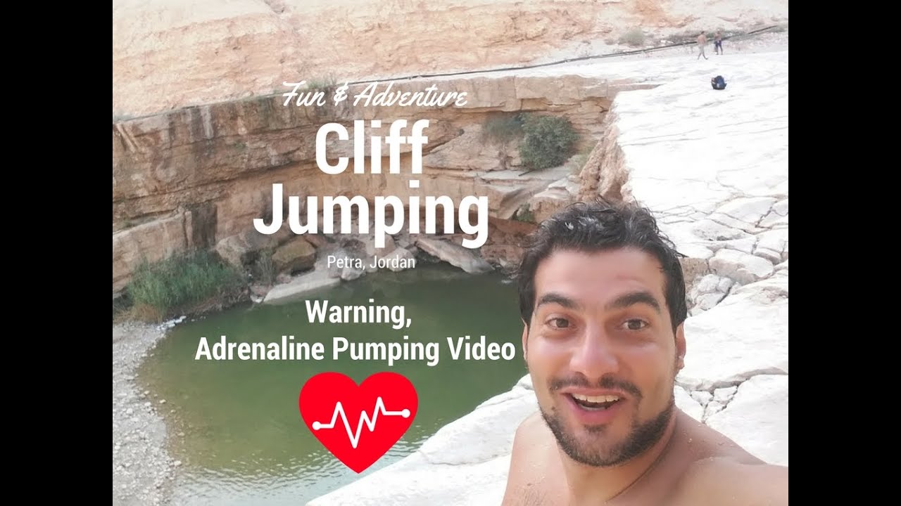 Cliff Jumping Petra Jordan Adventure and fun tours