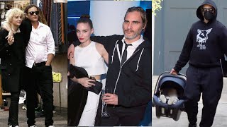 Joaquin Phoenix's Wife Rooney Mara and Son River Phoenix 2024