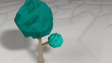 Low poly tree Tutorial in Cinema 4D