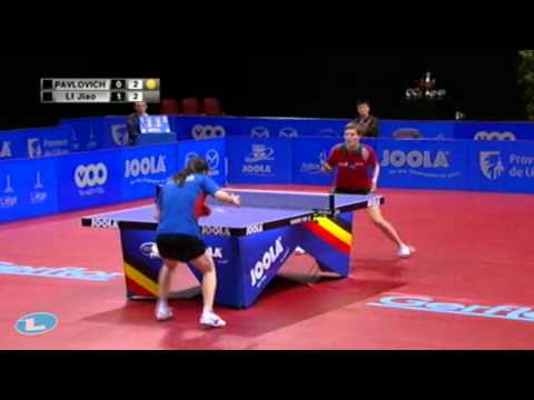 Viktoria Pavlovich vs Li Jiao[Women Final 2011 Eur...