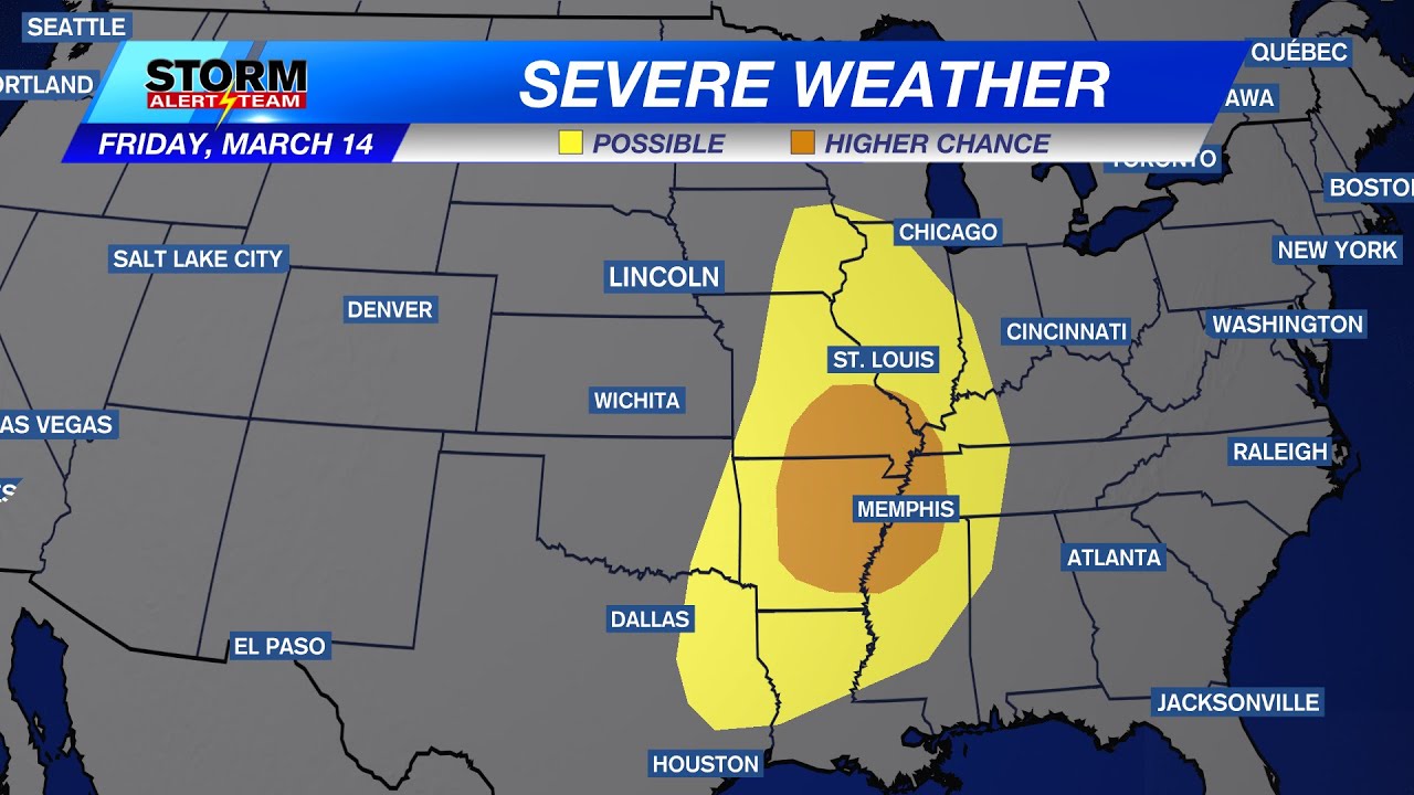 Strong spring system to bring severe weather, winter by the end of the ...
