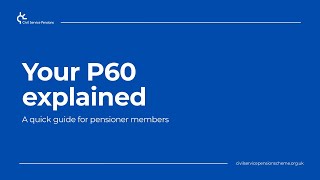 Infobite: Your P60 Explained