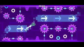 Geometry Dash - Daily Level #331 DILLYBARBASIC 100% All Coins [Insane Level] By NukeIIX