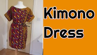 How to make kimono dress