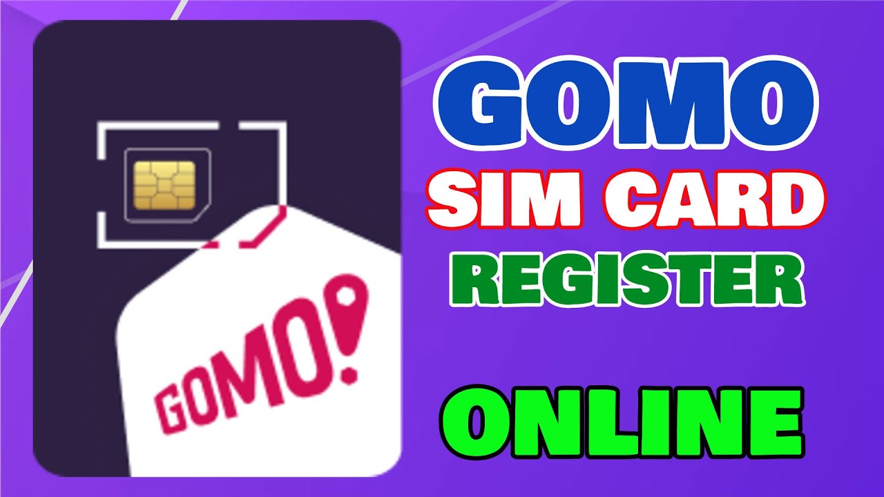 How To Register GOMO SIM Card Via GOMO App Sim Card Registration GOMO How To Register GOMO SIM Card Via GOMO App Sim Card Registration GOMO