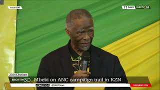 2024 Elections | Mbeki promises to revisit Umlazi after May polls