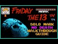 Friday the 13th NES No Death Walkthrough Guide Solo 