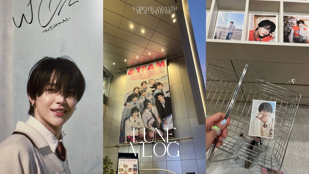 【LUNÉ Vlog】D'PARTMENT &TEAMの展示を見にハラカドにいってきたよ📸。‧ ☆