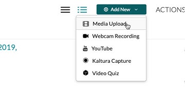 Kaltura Media Gallery Student Video