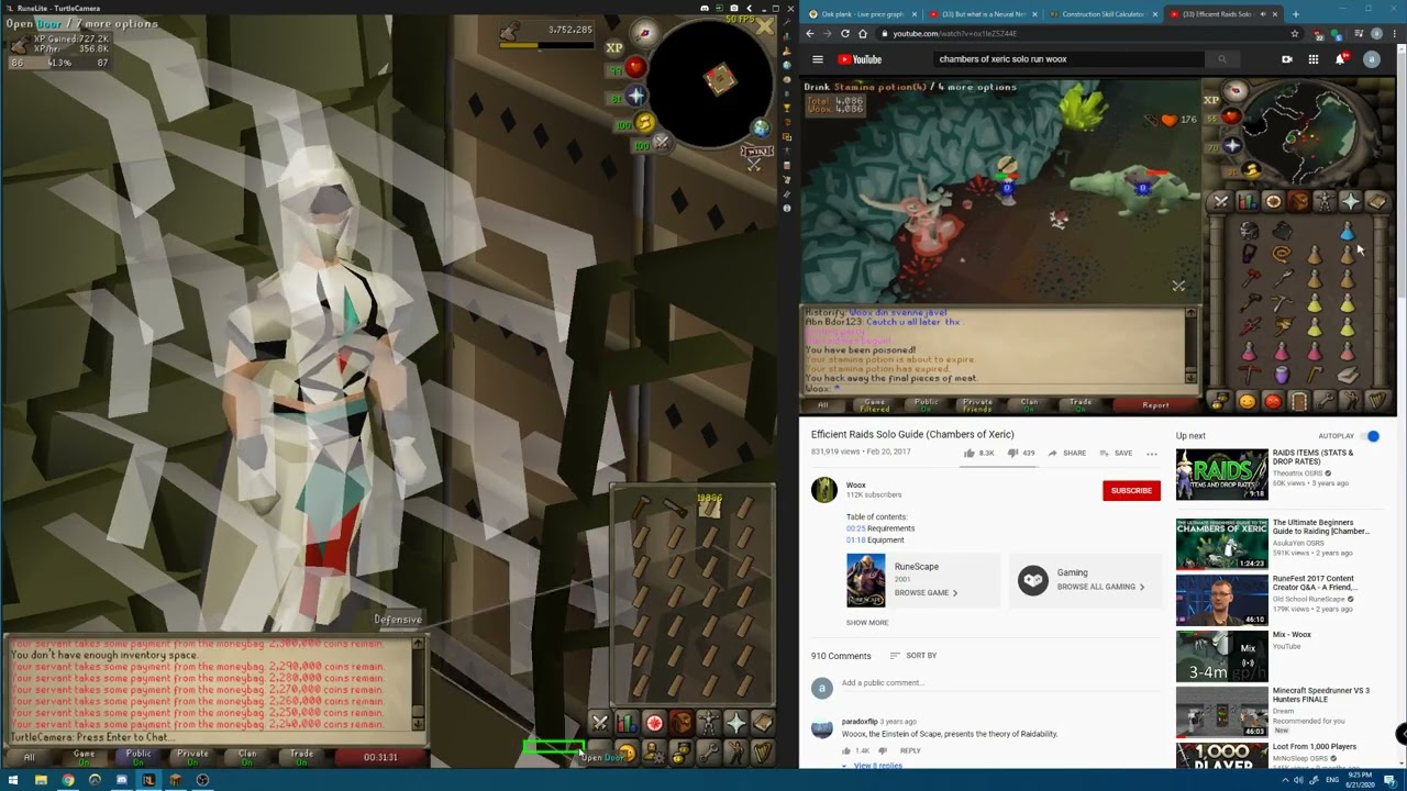 Геймплей Old School RuneScape: Тест в режиме «Демон-дворецкий»