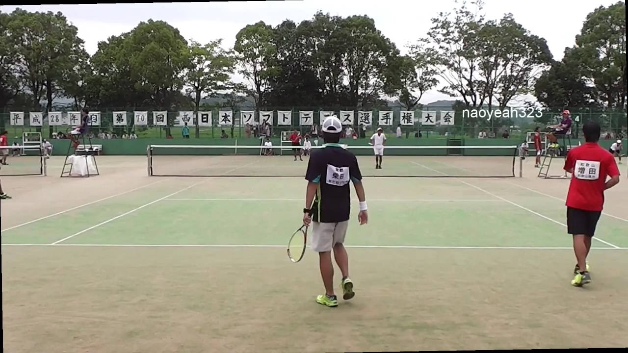 2016年 西日本選手権 一般男子 6回戦 増田・柴田 対 宮本・宮崎