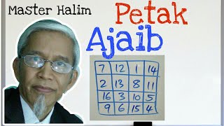 Master Halim: Petak Ajaib (Magic Square)