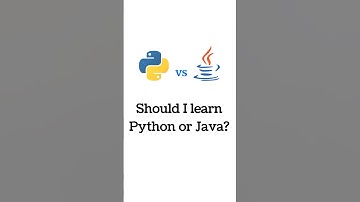Should I learn Python or Java? Python vs Java #python #java